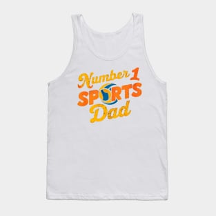 Number 1 Sports Dad | Father's Day | Dad Lover gifts Tank Top